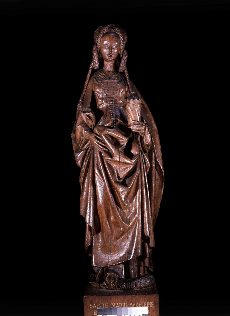 Svatá Marie Magdalena v Marii Burgundské, dcera Karla Temeraire, vyřezávaná ze dřeva od Unknown artist