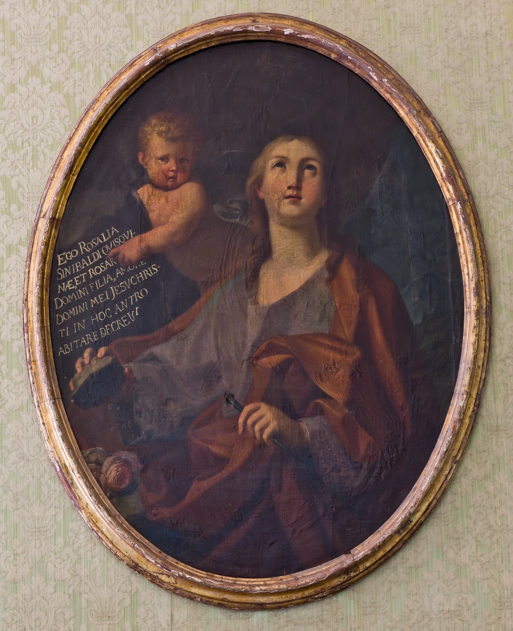 Svatá Rozálie od Unknown artist