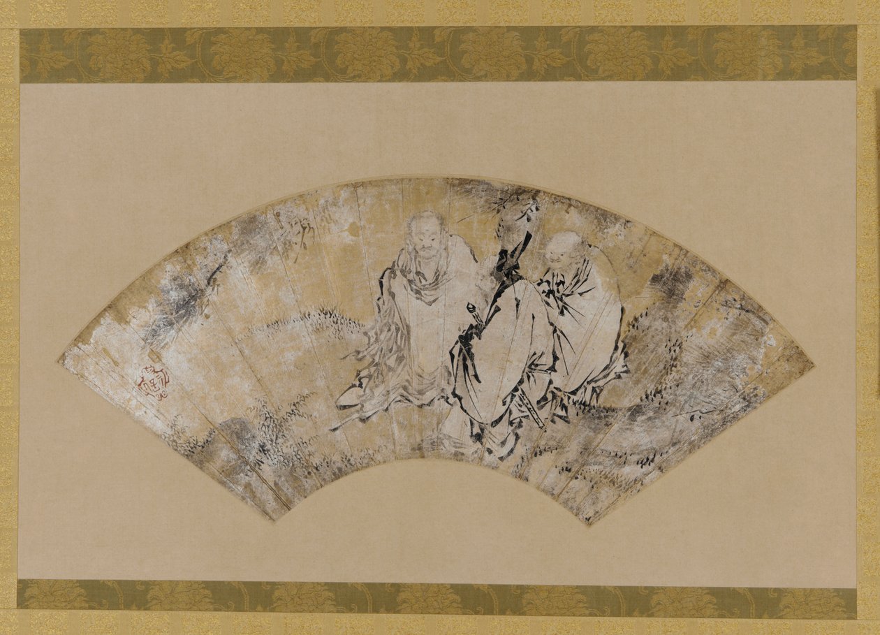 Šákjamuni, Konfucius a Lao-c’ pod borovicí od Unknown artist