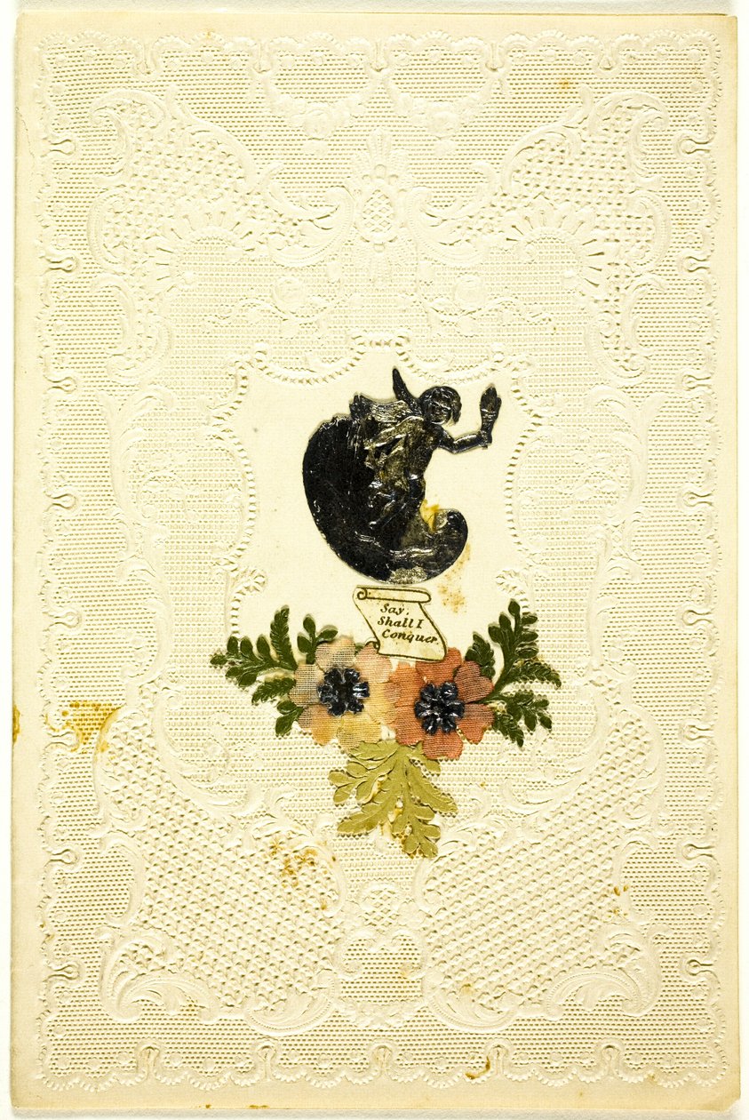 Say Shall I Conquer (valentine) od Unknown artist