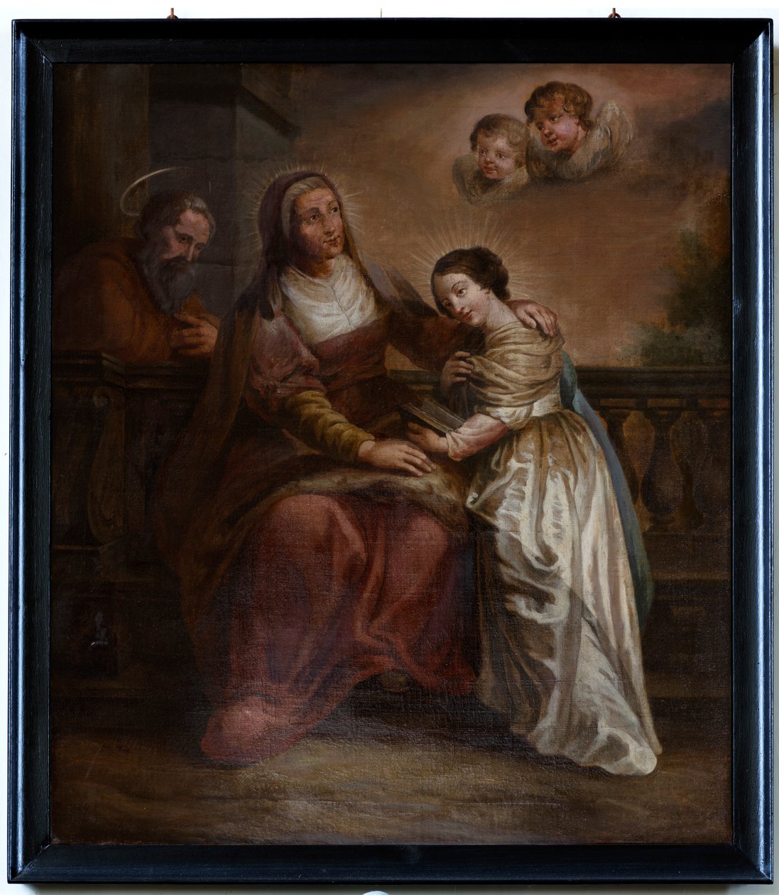 Schilderij, "Maria a její rodiče" od Unknown artist