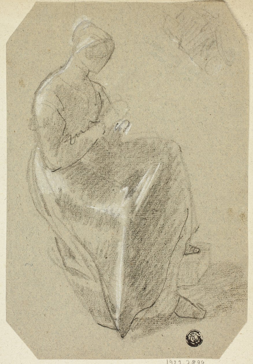 Sedící žena od Unknown artist