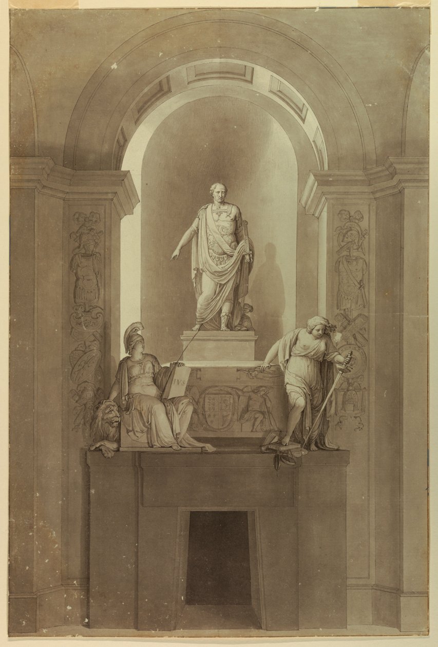Sepulkrální památník Jakuba III. (1688-1766) od Unknown artist
