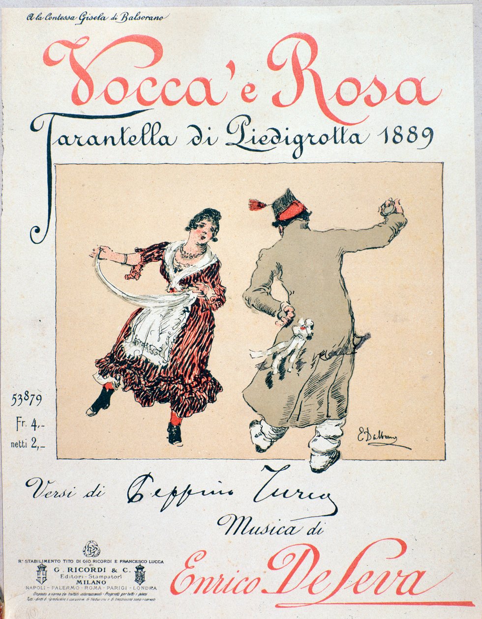 Klikněte na Stáhnout pro uložení Enrico De Leva - Tarantella Vocca E Rosa mp3 youtube com od Unknown artist