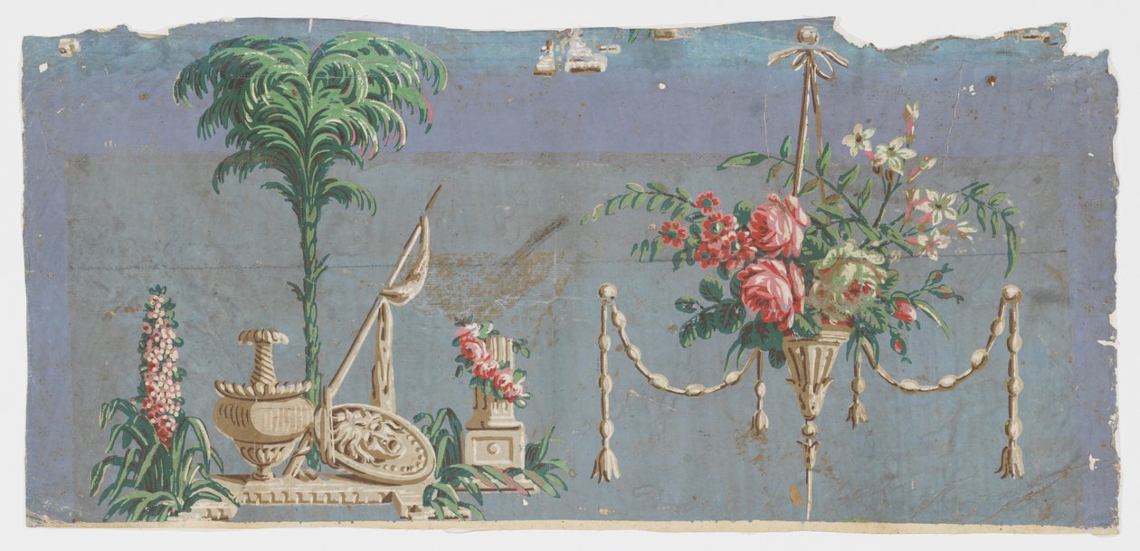 Boční stěna - fragment od Unknown artist