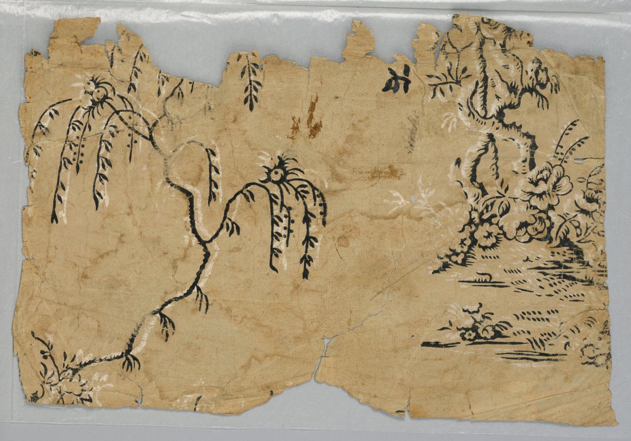 Boční stěna - fragment od Unknown artist