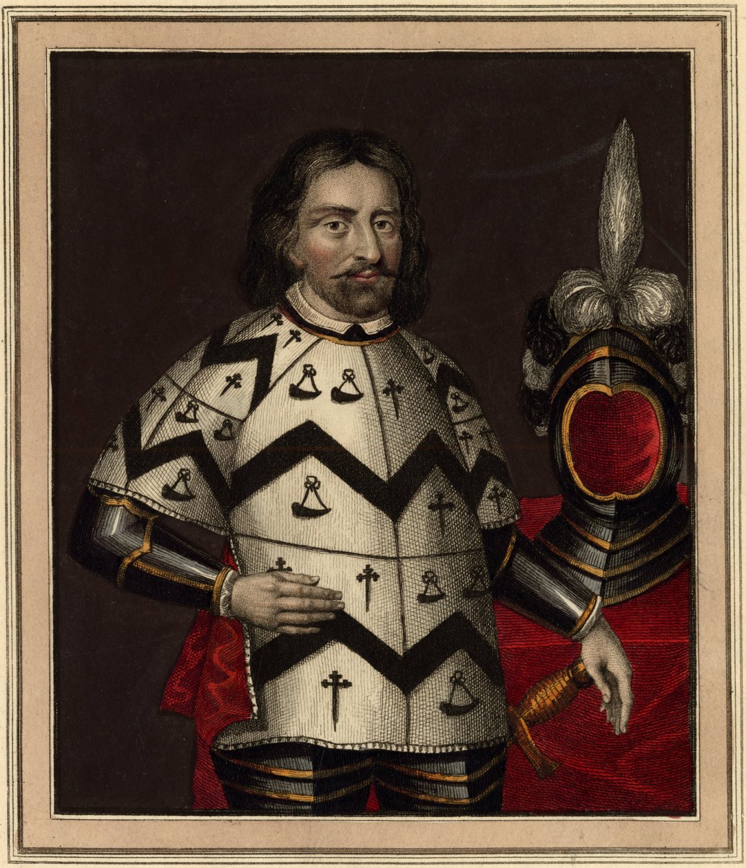 Sir Richard Sutton (1460-1524), anglický právník - Anonym - 1815 - Aquatint - 17x14,7 - Soukromá sbírka od Unknown artist