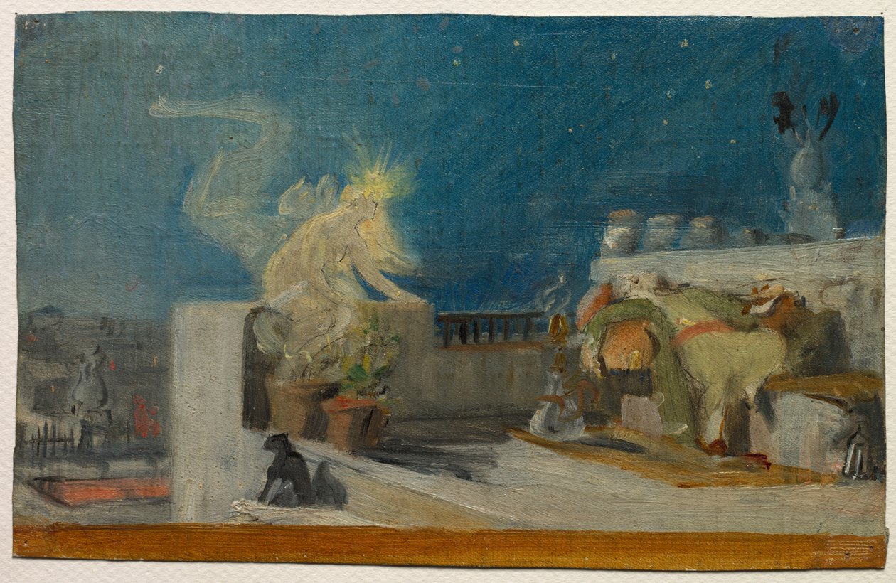 Náčrt pro "Orientální sen" od Unknown artist
