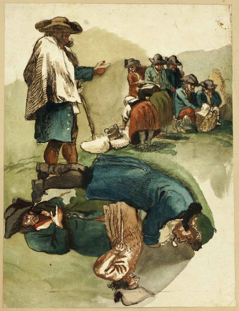 Náčrtky cestovatelů od Unknown artist