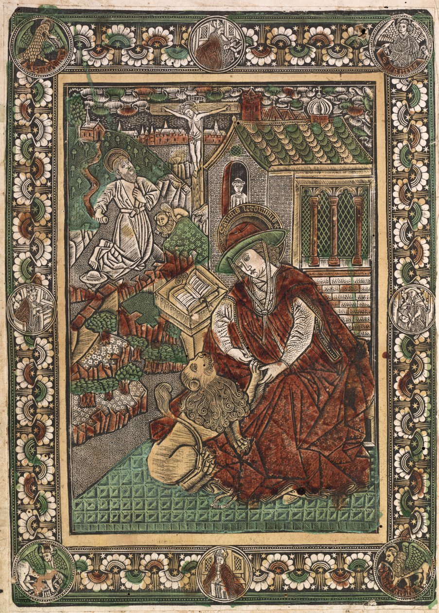 Svatý Jeroným od Unknown artist