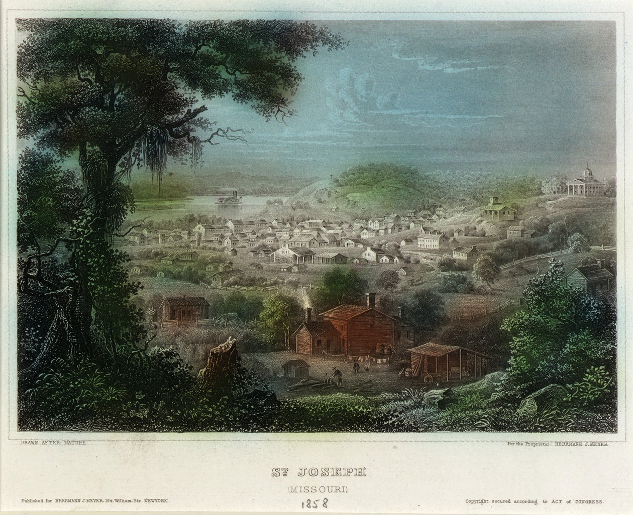St. Joseph (Missouri) od Unknown artist