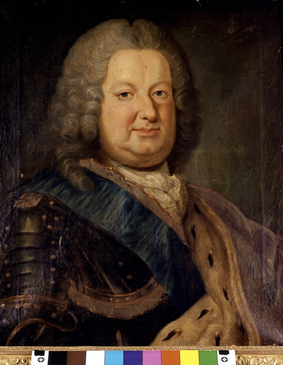 Stanislaw Leszczynski (Stanislas I., král Polska) (1677 - 1766). Malování. Paříž, Bibl. Polština. od Unknown artist