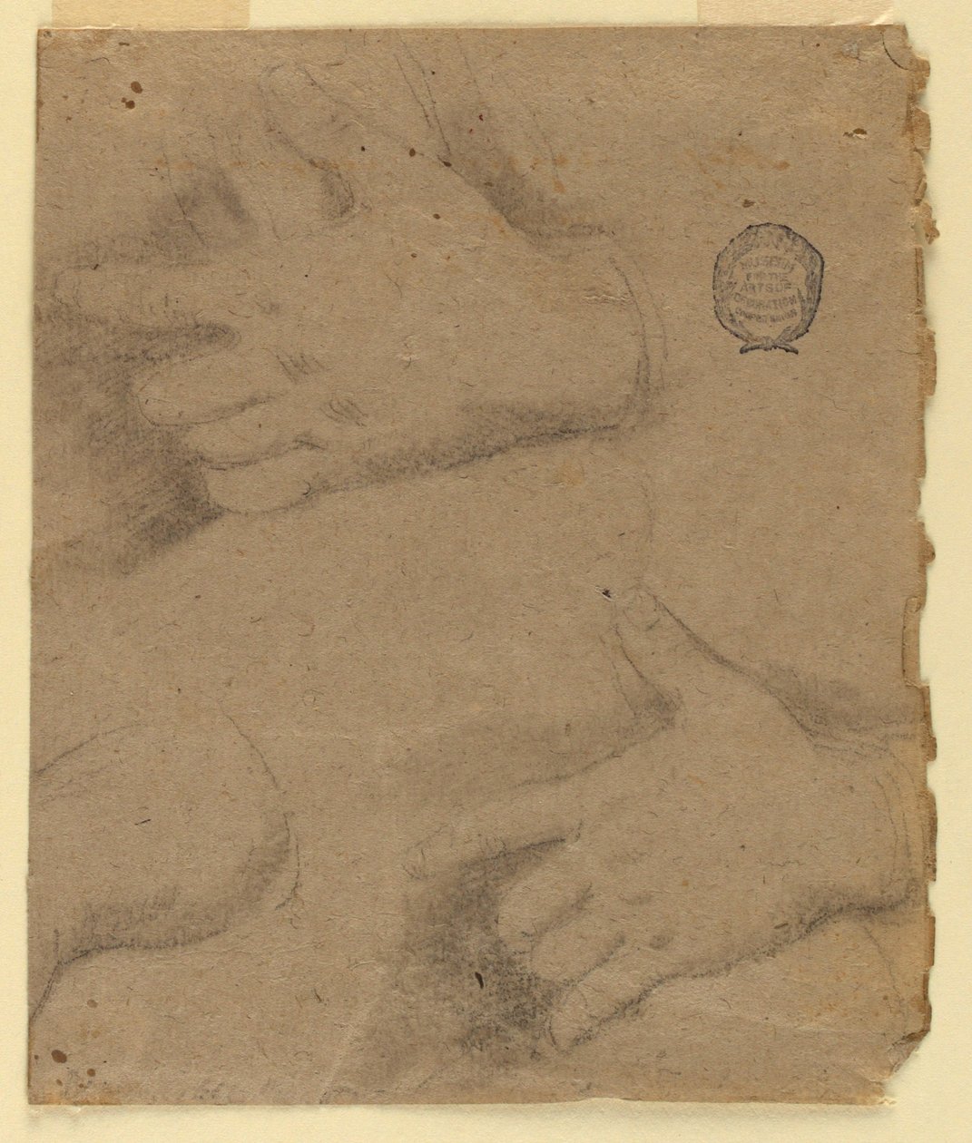 Studie: Tři levé ruce od Unknown artist