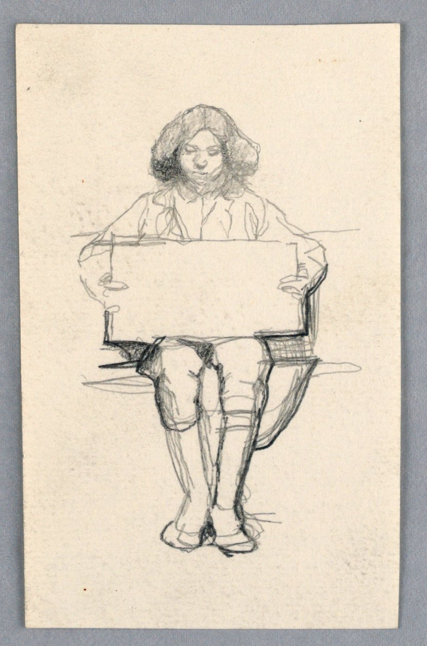 Studie mladého chlapce od Unknown artist