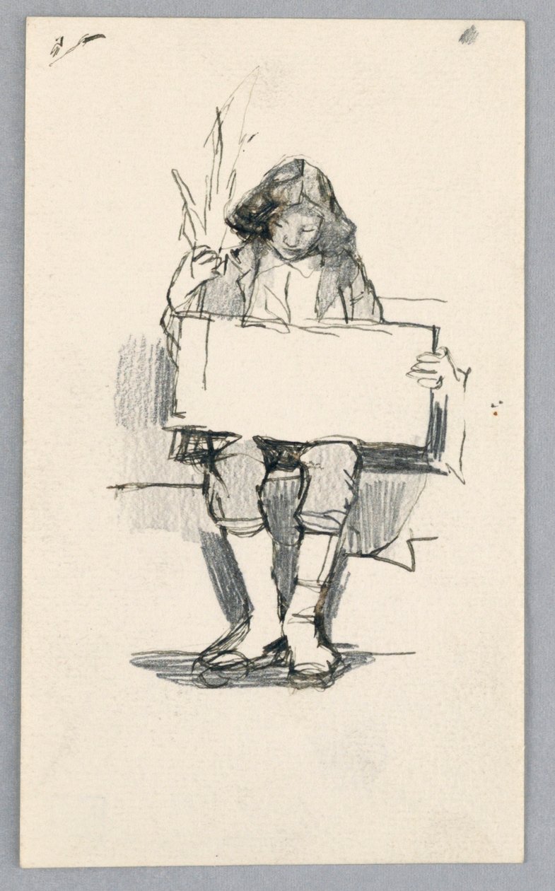Studie mladého chlapce od Unknown artist