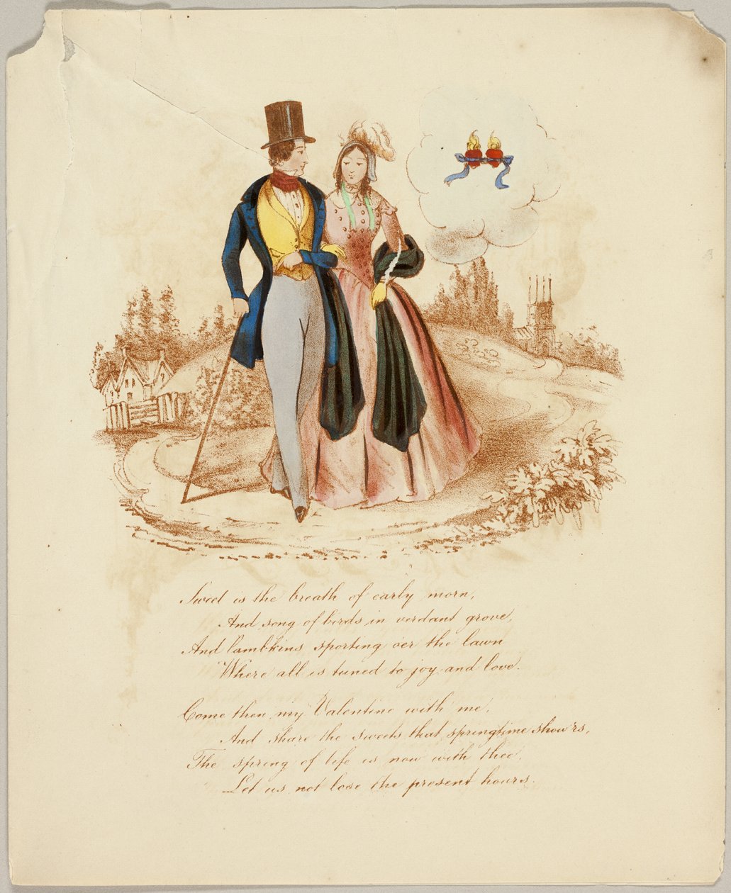 Sladký je dech časného rána (valentýnka) od Unknown artist