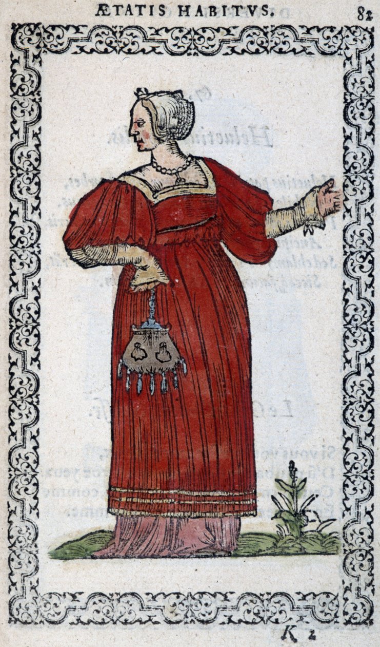 Švýcarská žena - v „“Habits et effigies”” od Jeana Sulperiuse od Unknown artist