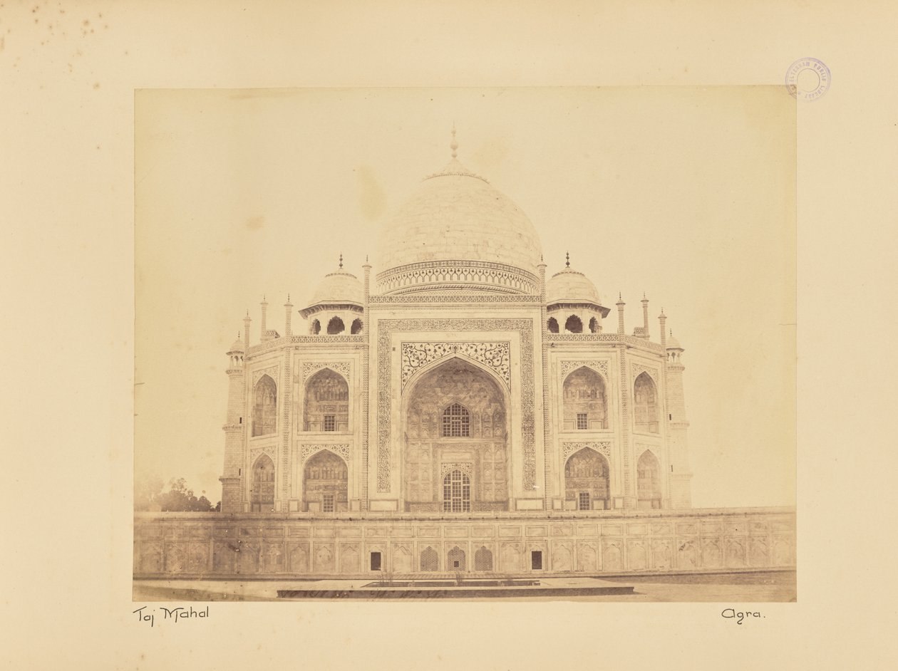 Taj Mahal. Agra od Unknown artist