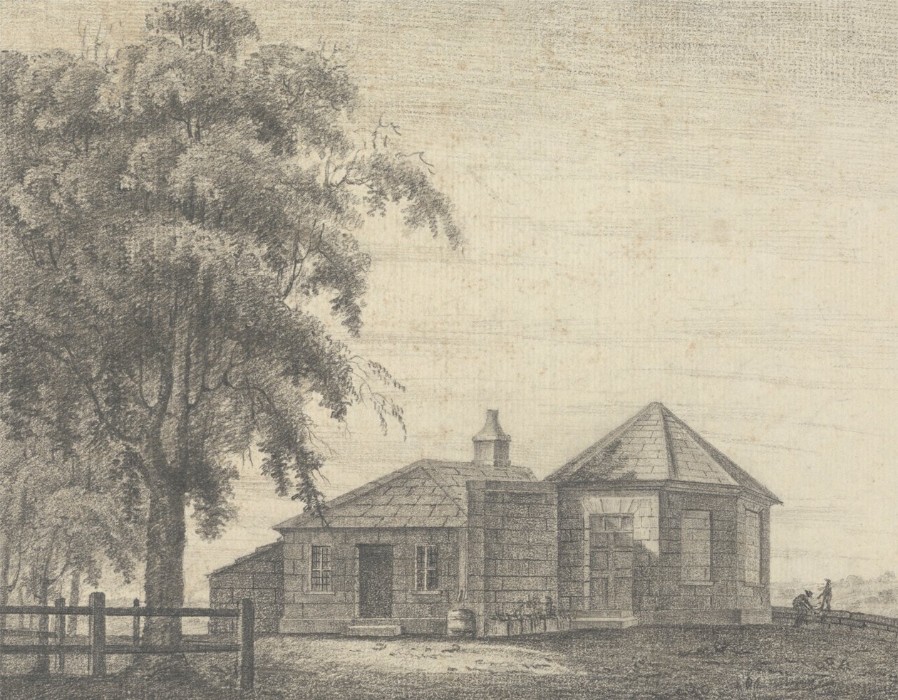 Čajovna ve Wentworth Woodhouse, Yorkshire od Unknown artist