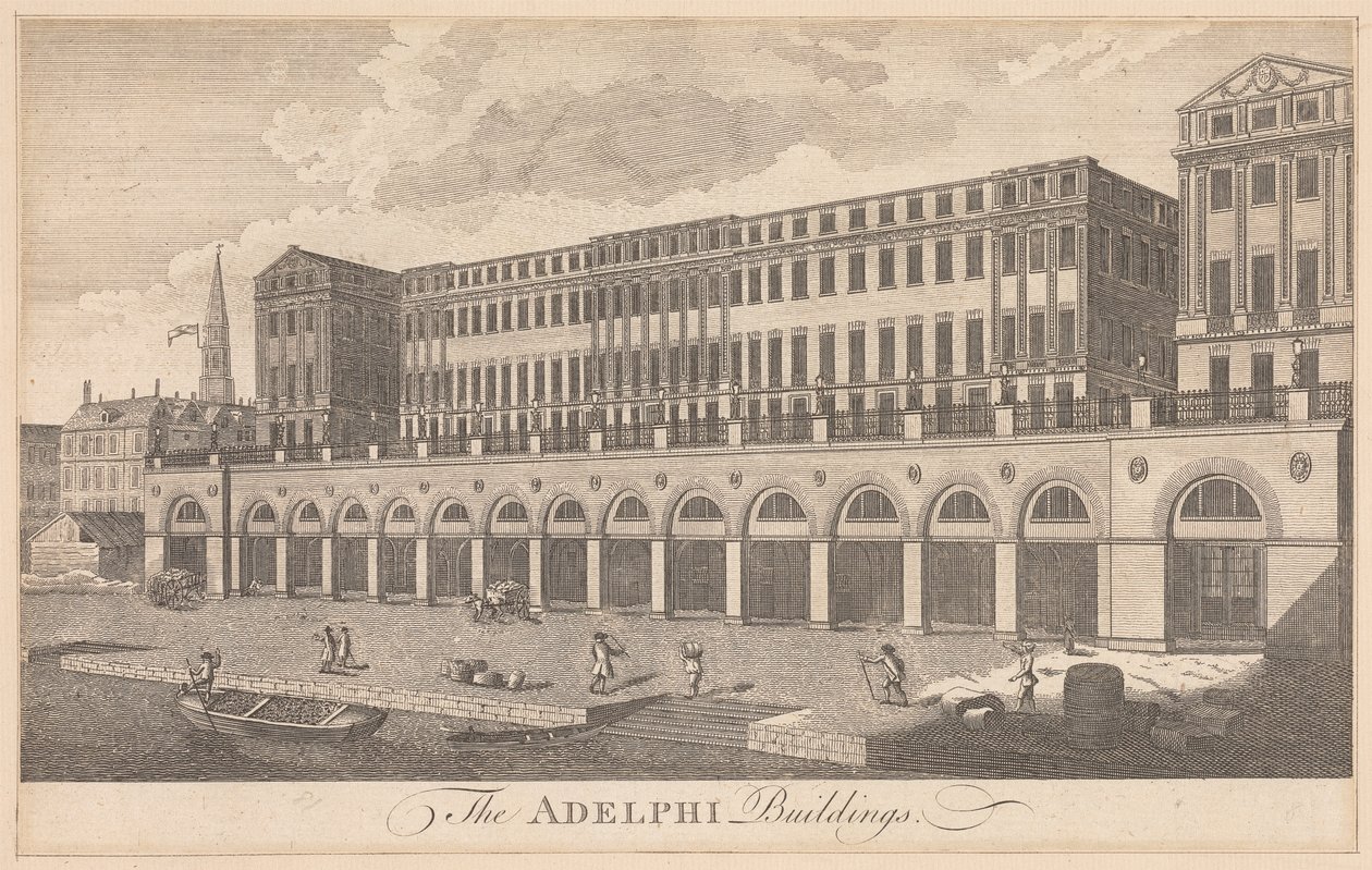 Budovy Adelphi od Unknown artist