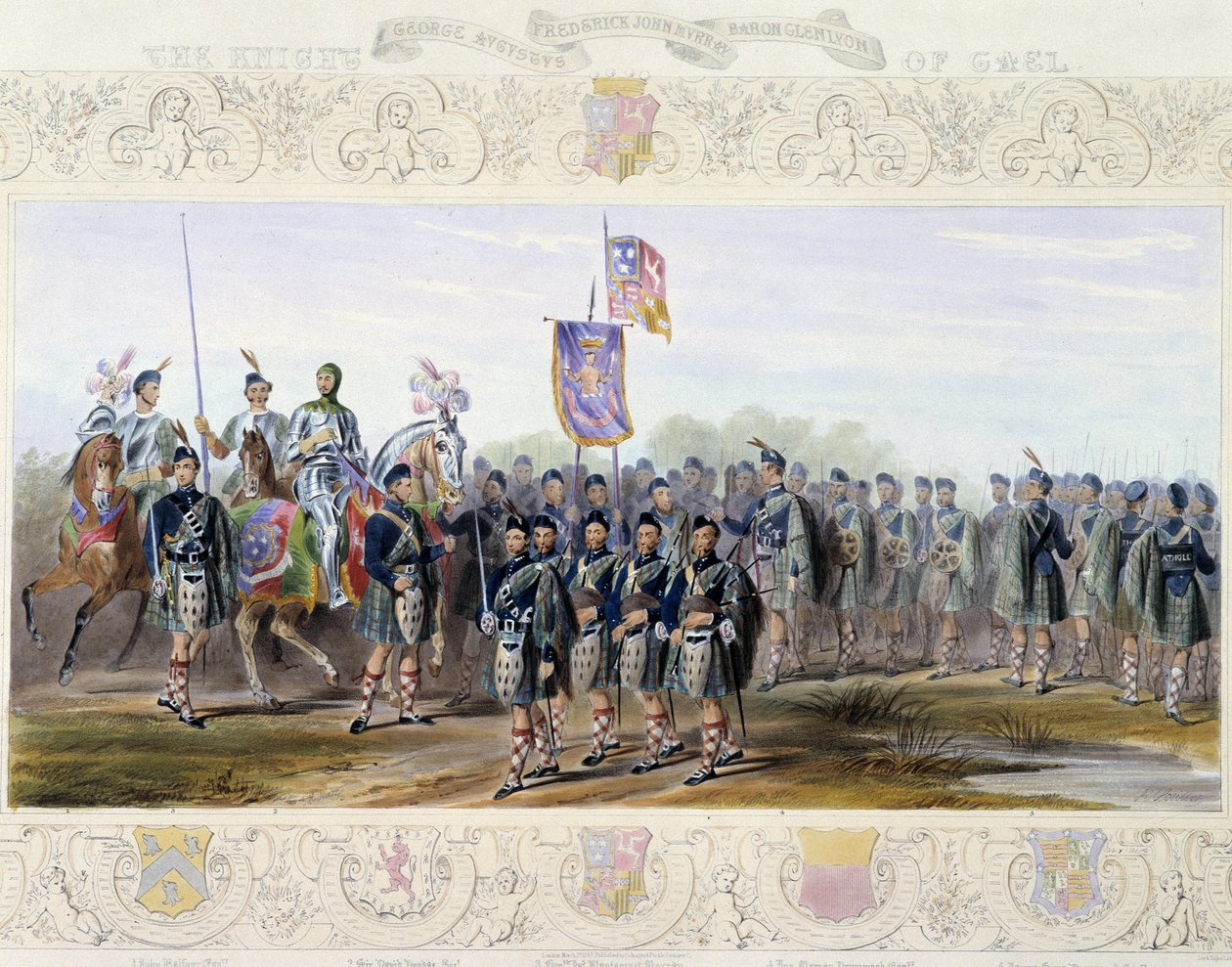The Armee of Wales - in "" Knight of England" od J. Whatmana, ed. T. M