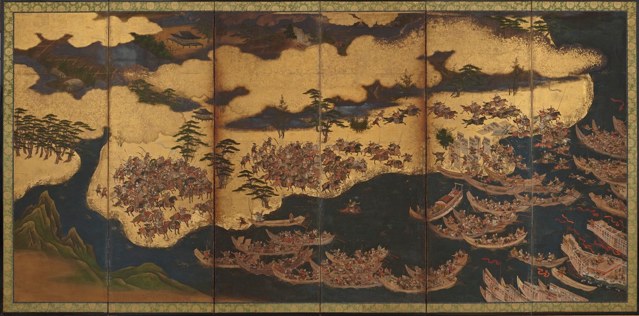 Bitva o Yashima od Unknown artist