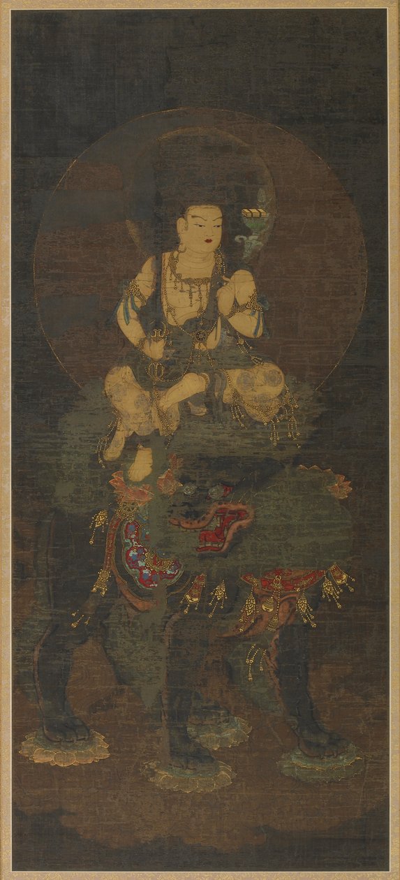 Bódhisattva Monju od Unknown artist