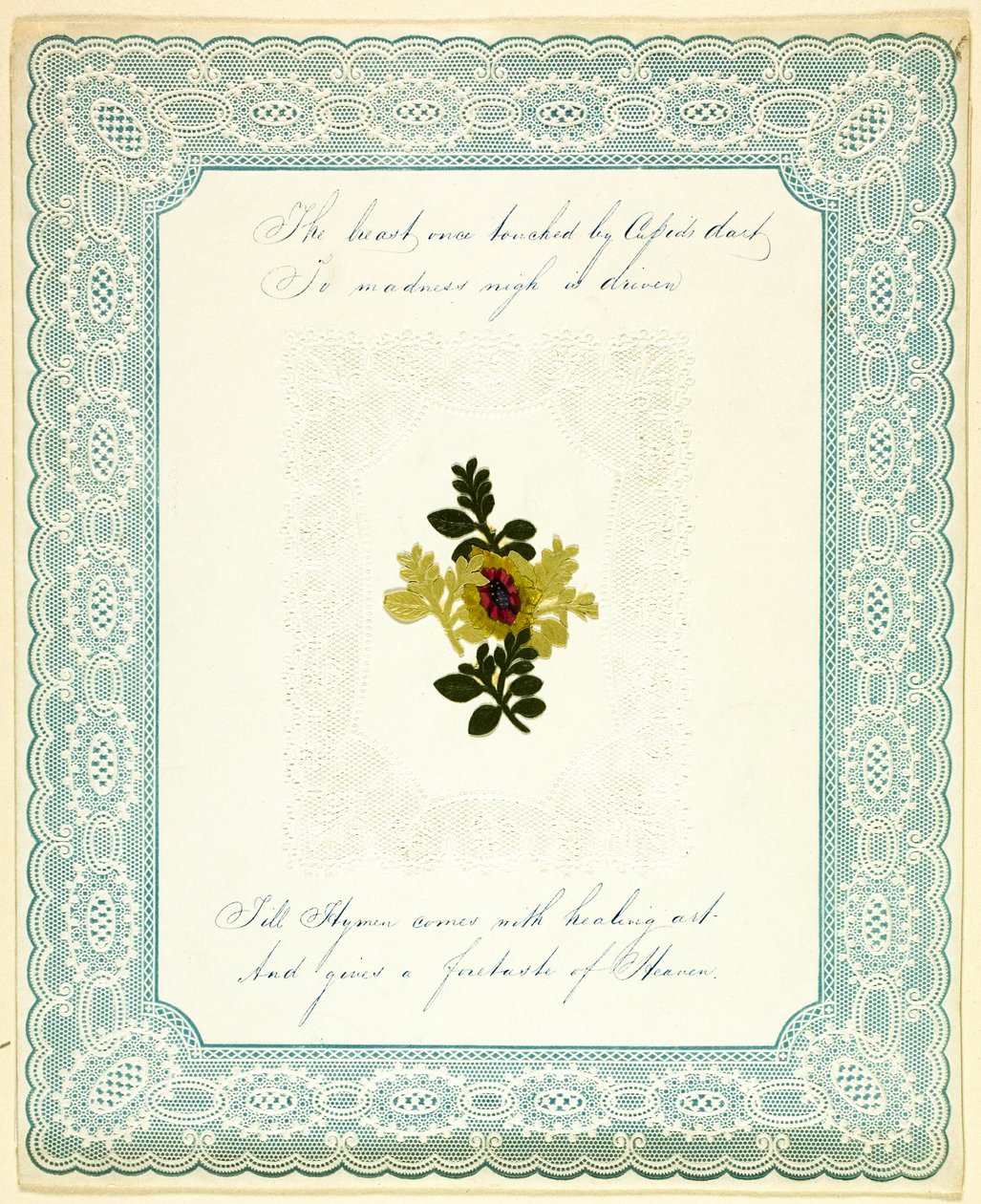 Prsa, kterých se kdysi dotkl Amorův šíp (valentýnka) od Unknown artist