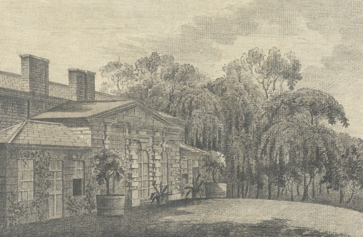Konzervatoř ve Wentworth Woodhouse, Yorkshire od Unknown artist