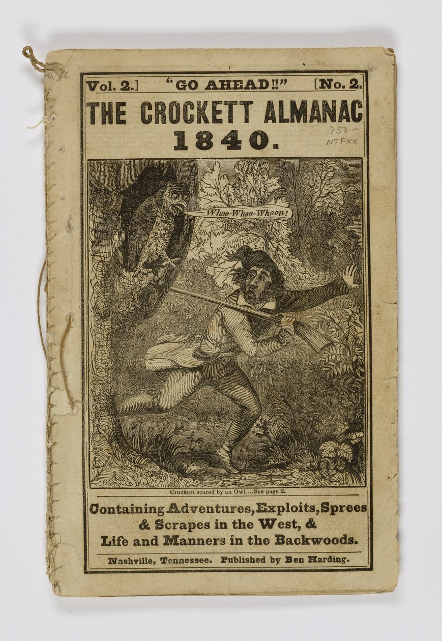 Almanach Crockett od Unknown artist