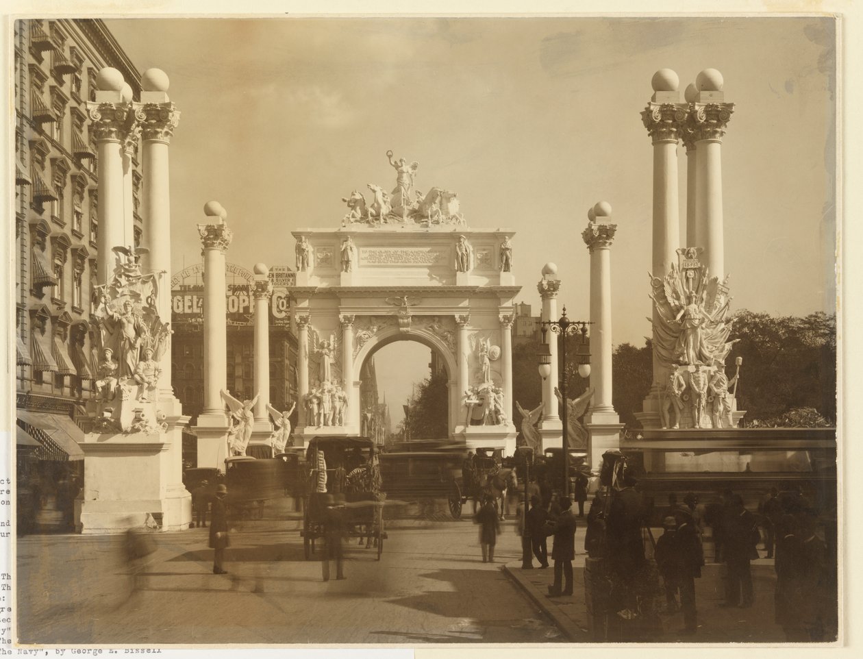 Dewey Arch, Madison Square, New York od Unknown artist