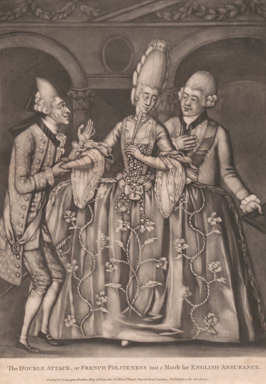 Dvojitý útok neboli francouzská zdvořilost se neshoduje s anglickou zárukou od Unknown artist