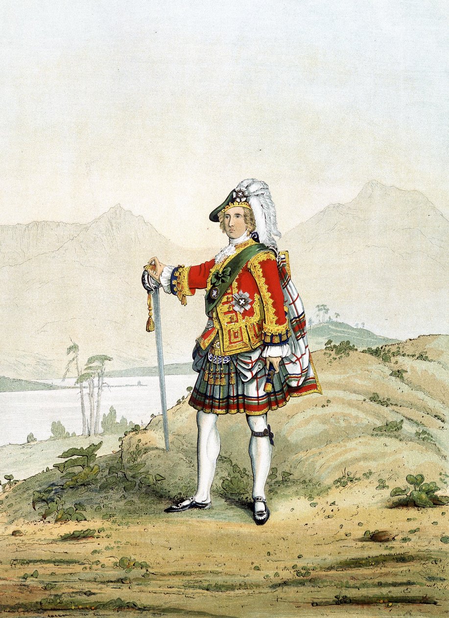Anglický princ Charles Edward od Unknown artist
