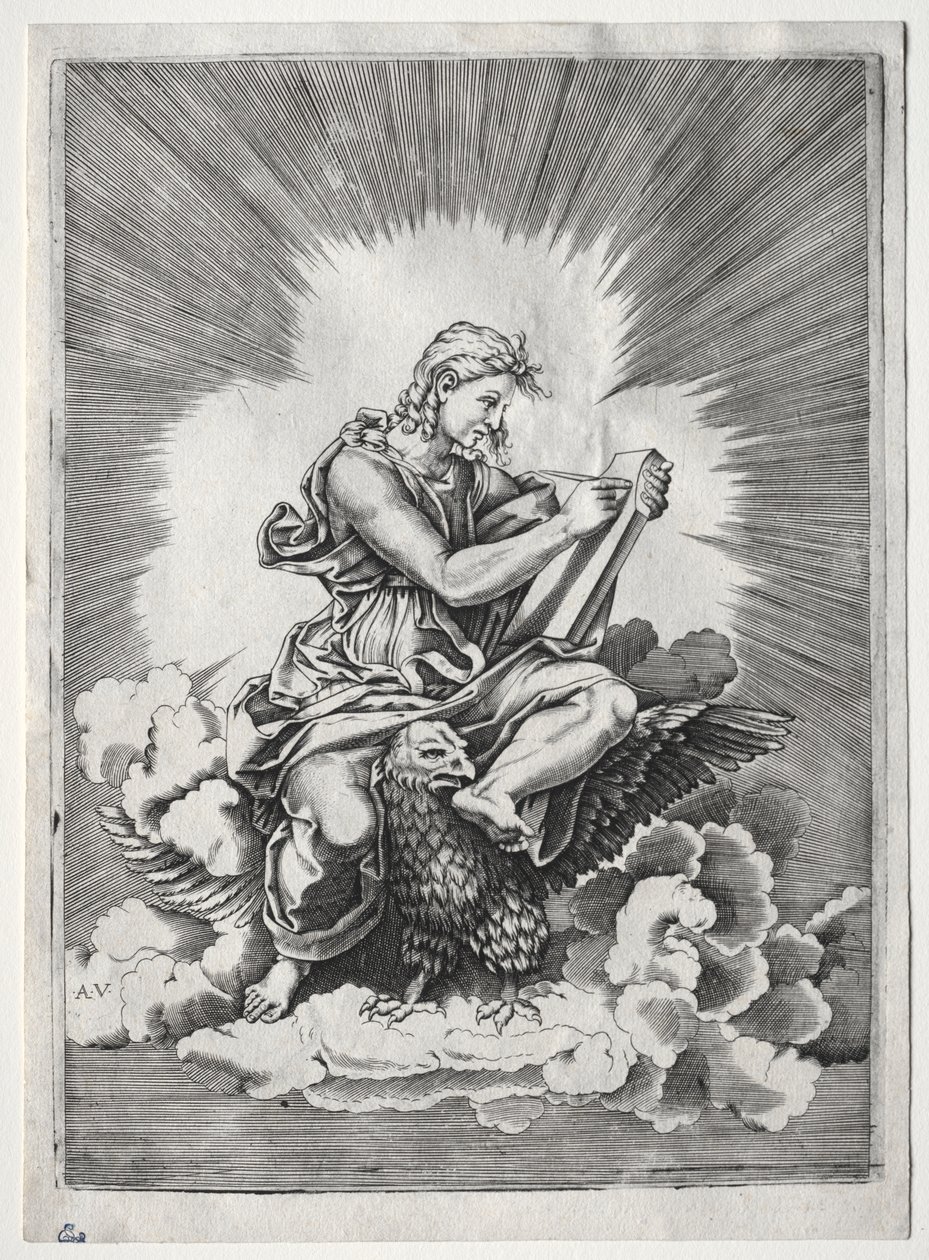 Čtyři evangelisté: sv. Jan od Unknown artist