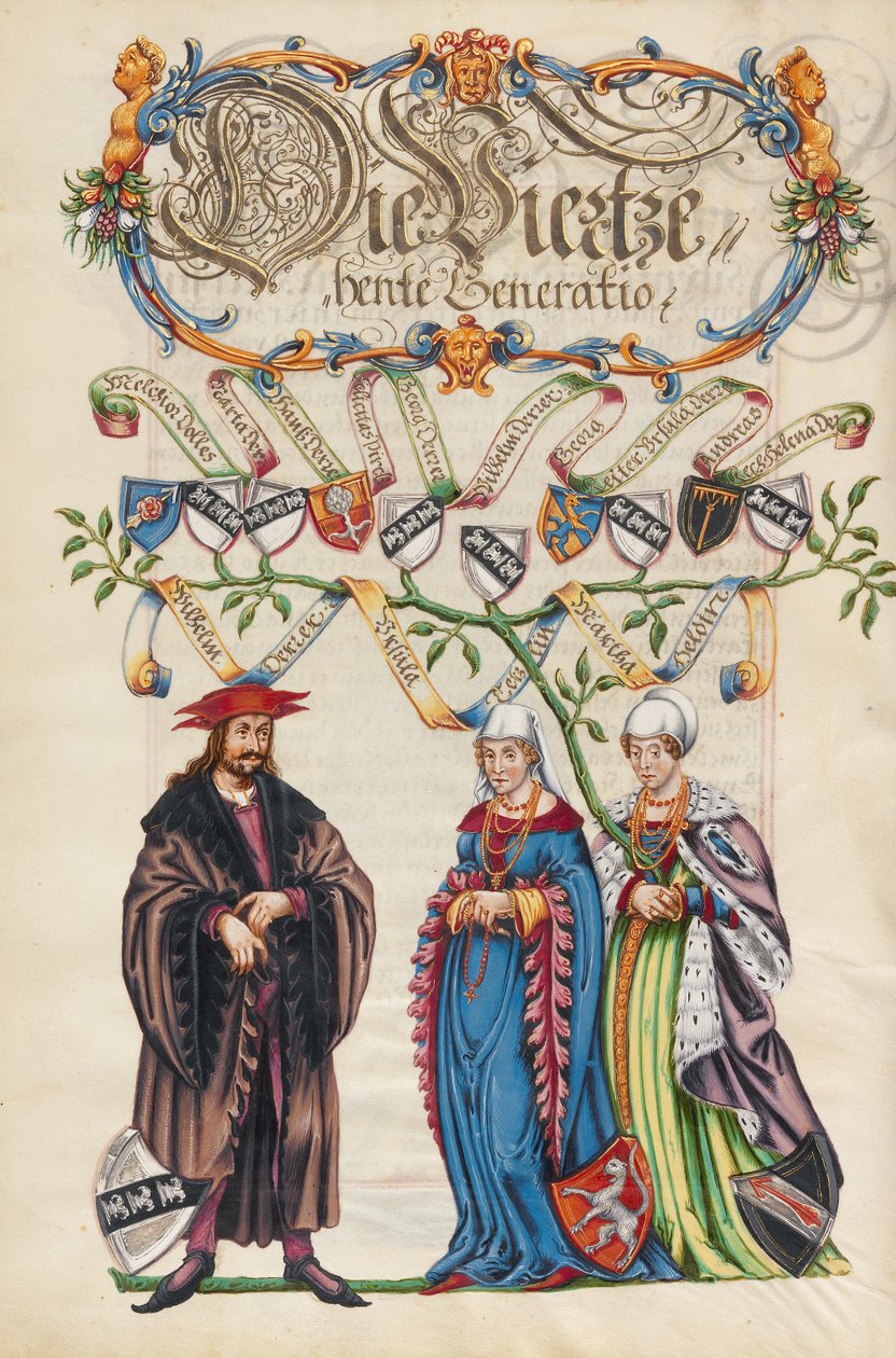 Čtrnáctá generace, Wilhelm Derrer od Unknown artist