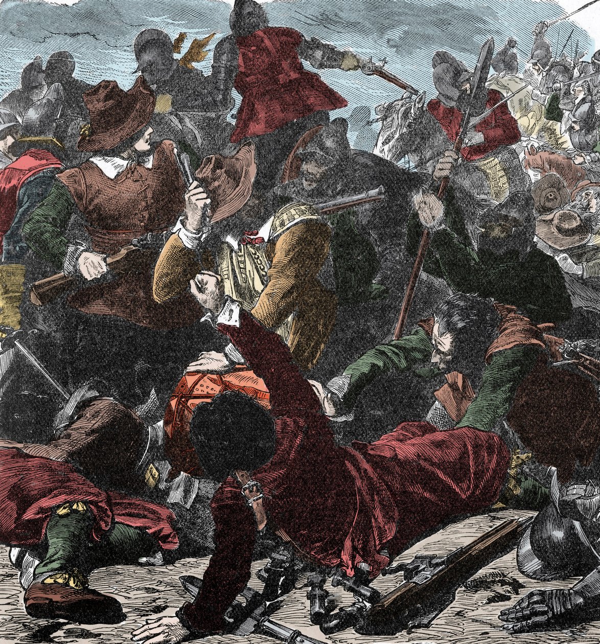 Francouzi se zmocnili Milána - Sídlo Milána 1499 - Barevná rytina od Unknown artist