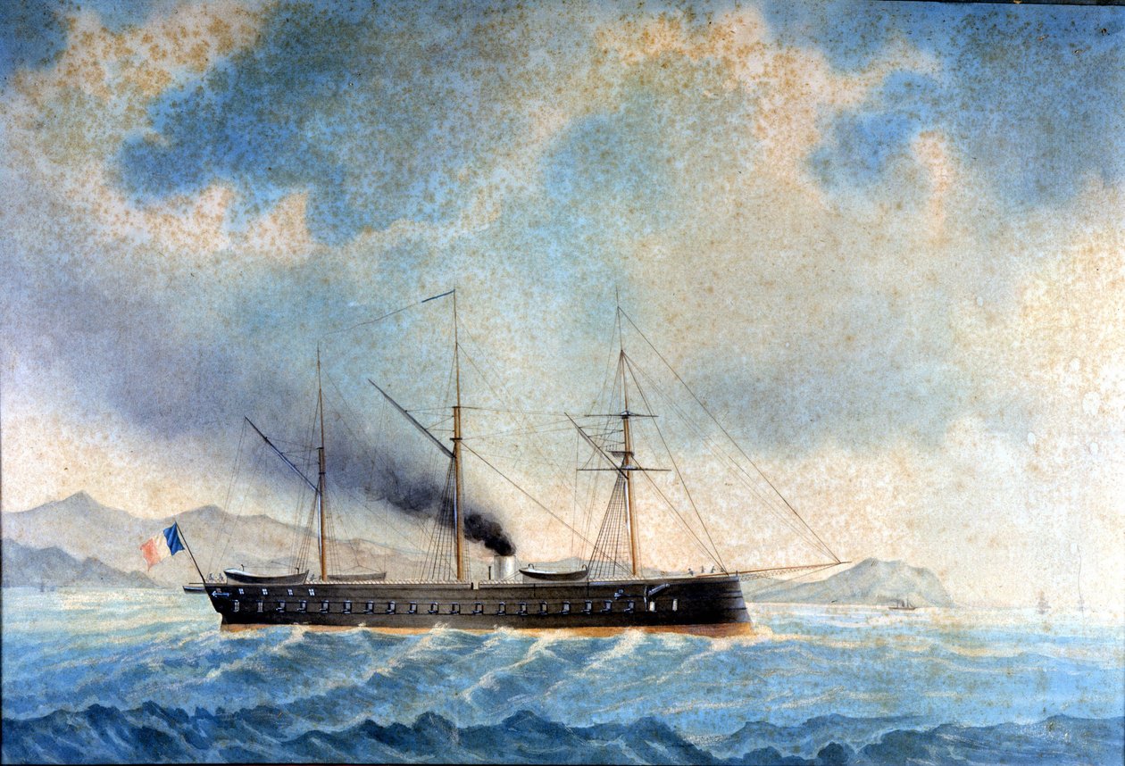 Sláva fregaty. 1859. od Unknown artist