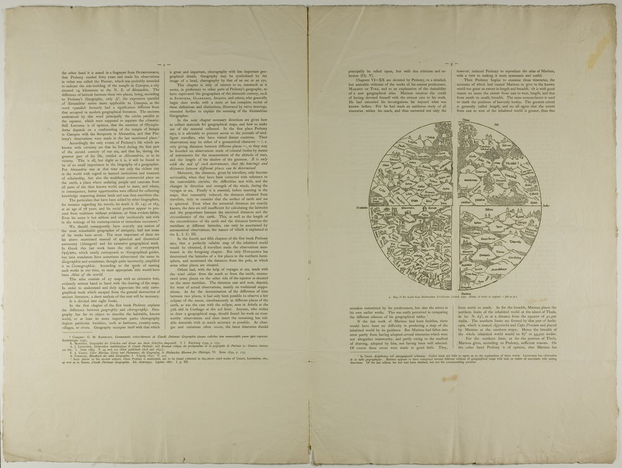 Ptolemaiův zeměpisný atlas od Unknown artist