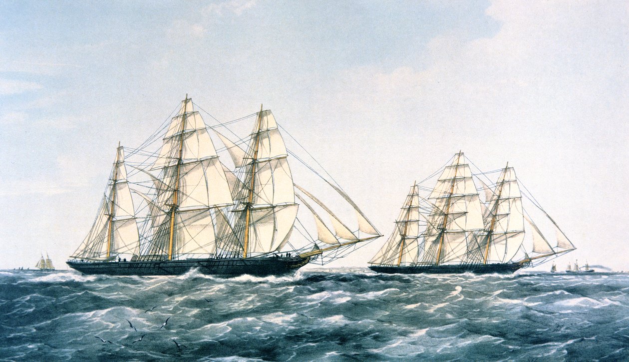 The Great Clipper Ship Race z roku 1866 mezi 