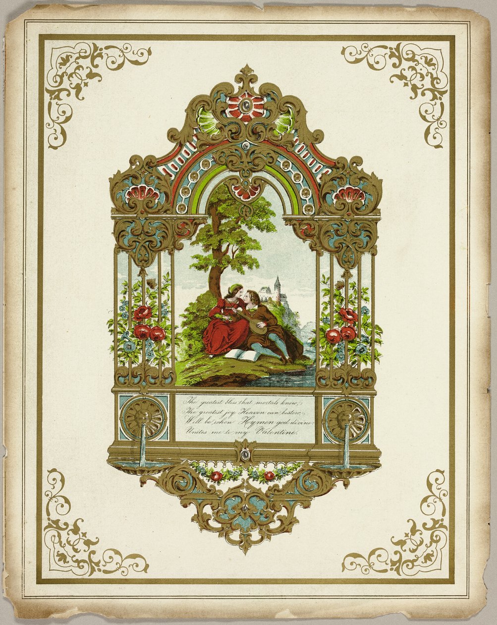 Největší blaženost, jakou smrtelníci znají (valentýnka) od Unknown artist