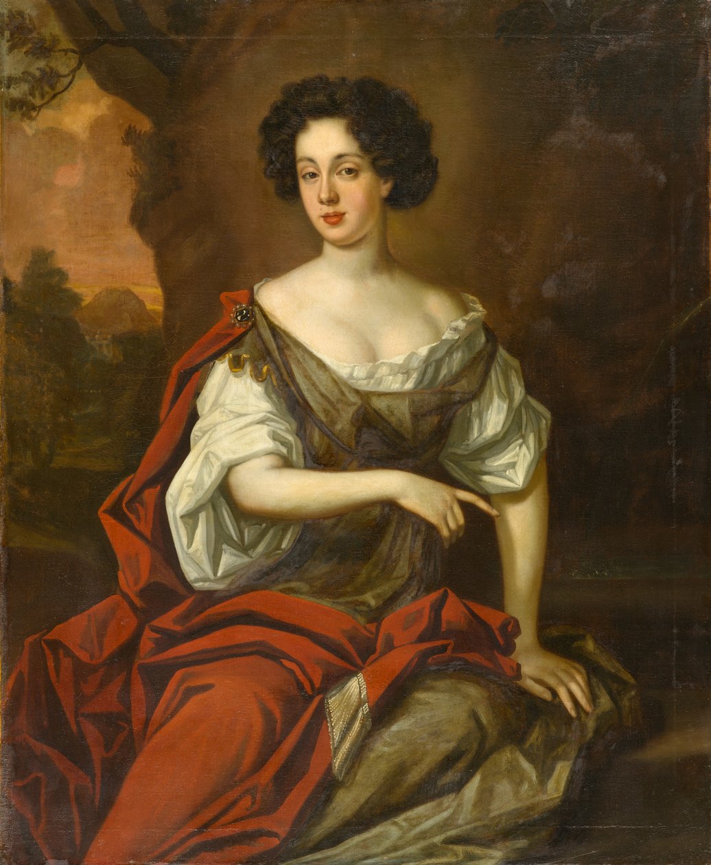 Ctihodná lady Mary Compton Scottová od Unknown artist