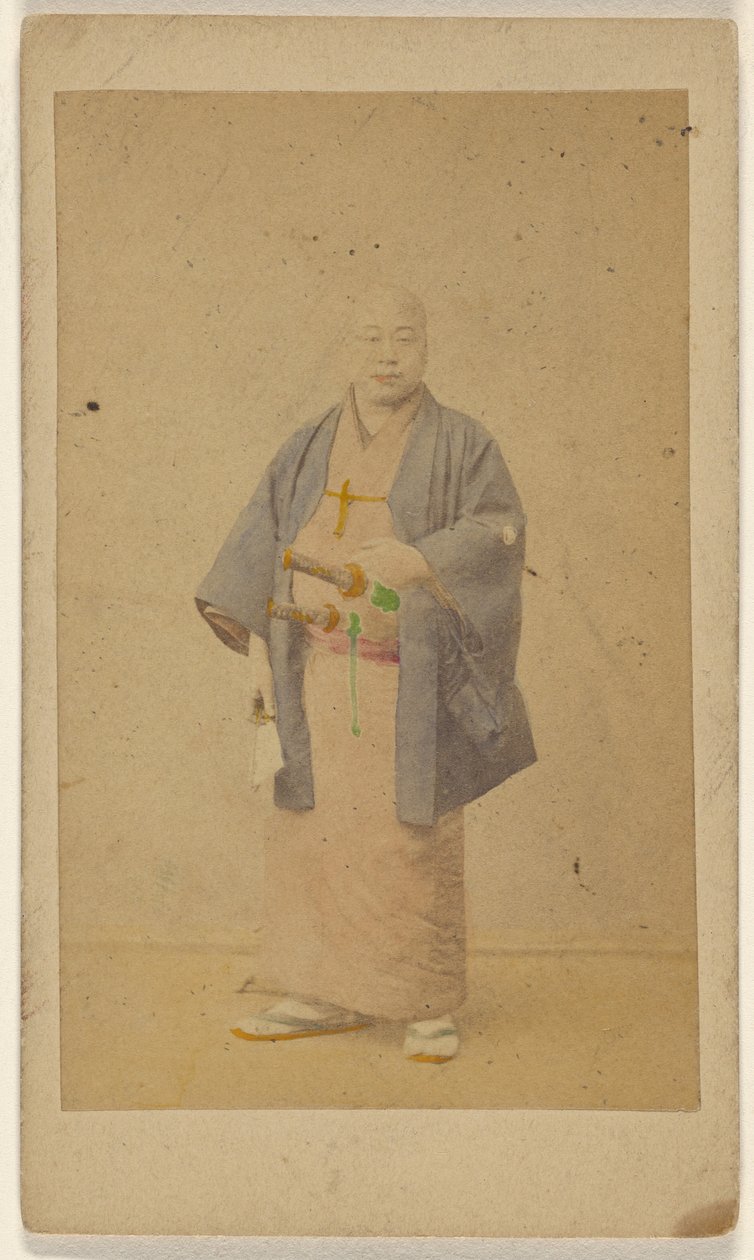 Japonský doktor ve venkovním kostýmu. od Unknown artist