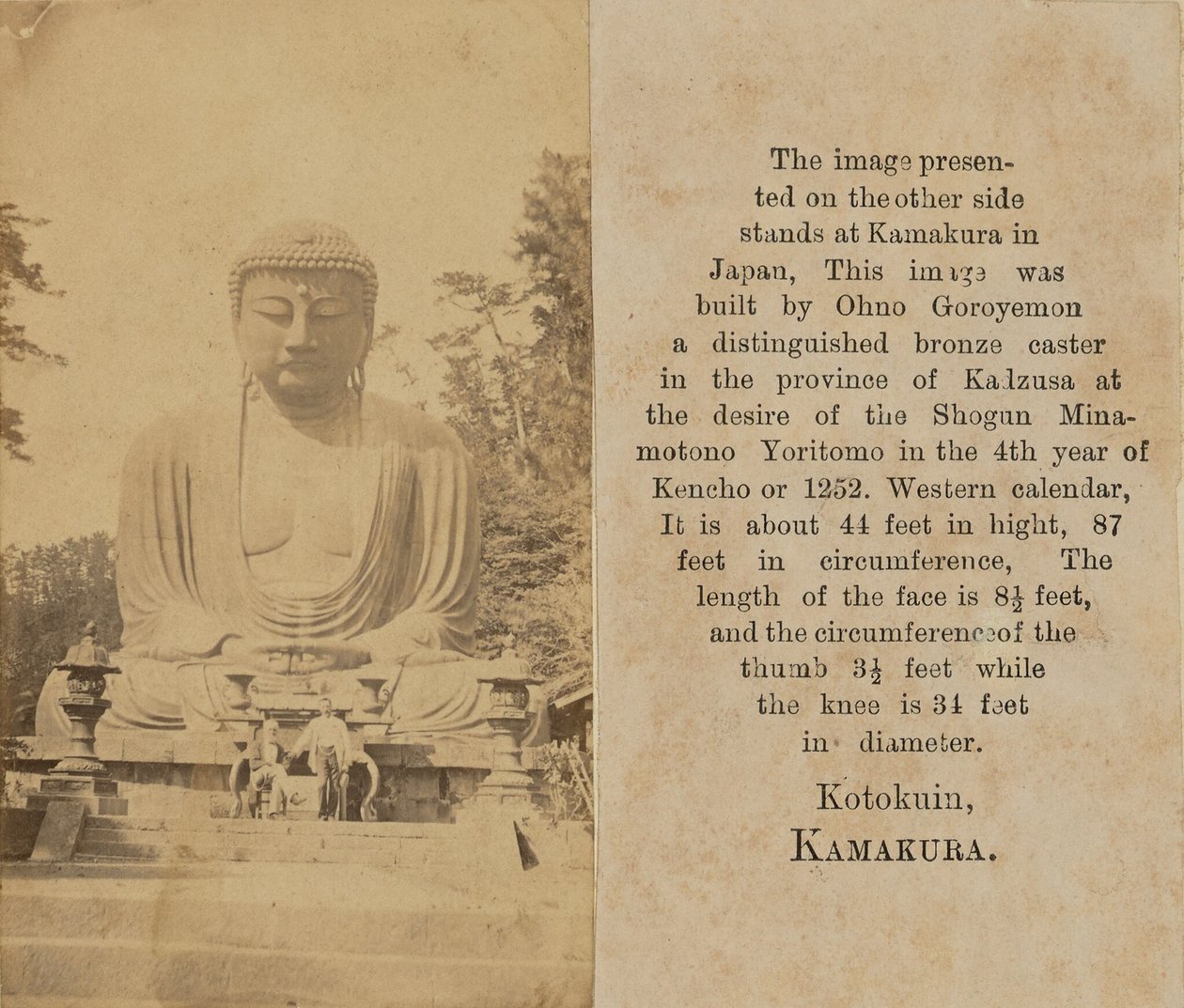 [Buddha z Kamakury] od Unknown artist