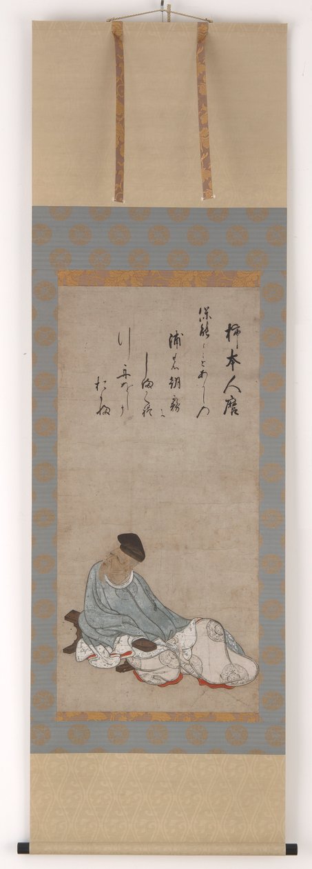 Hitomaro z Kakimota od Unknown artist