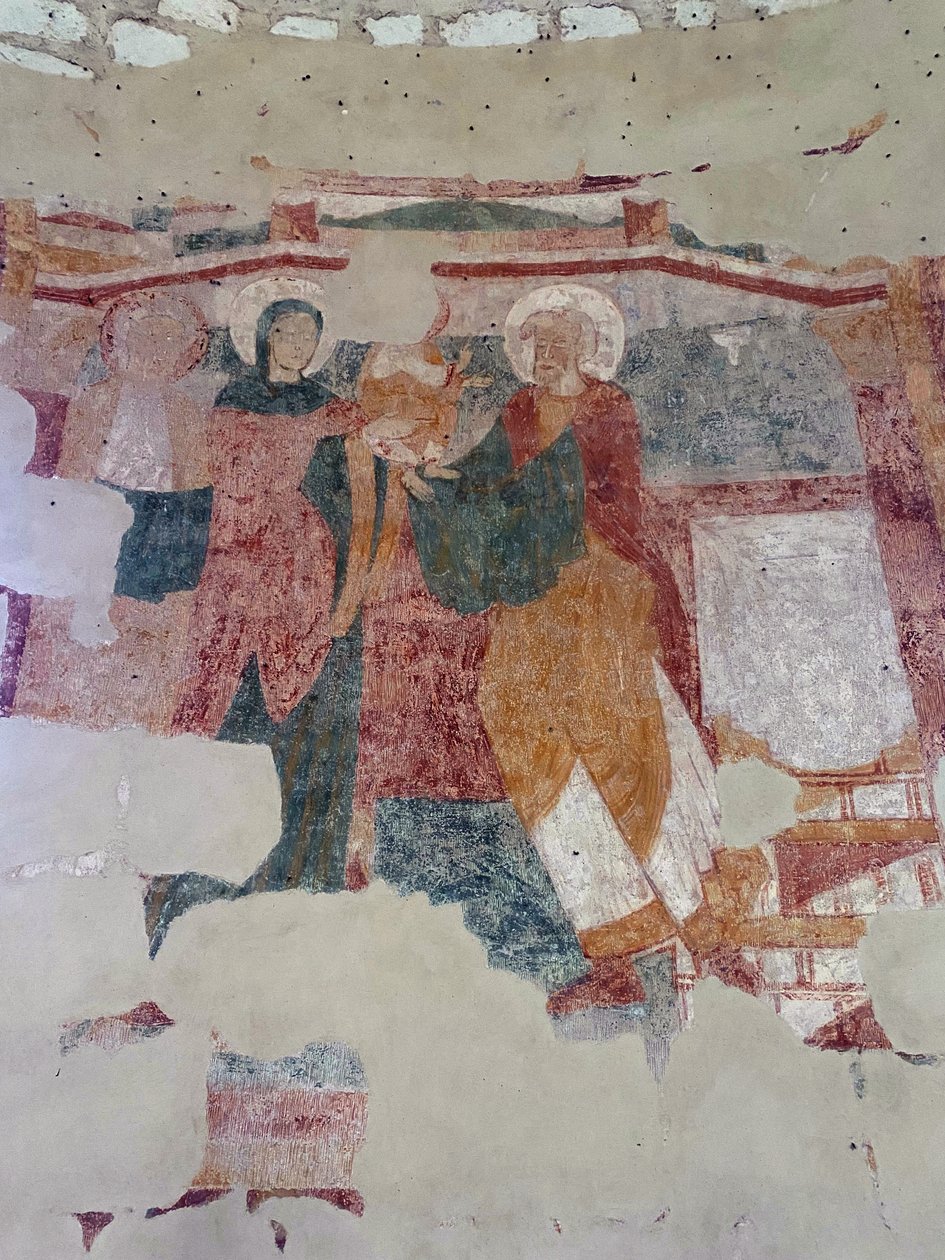 Prezentace, kaple Saint-Jean du Liget, Touraine od Unknown artist