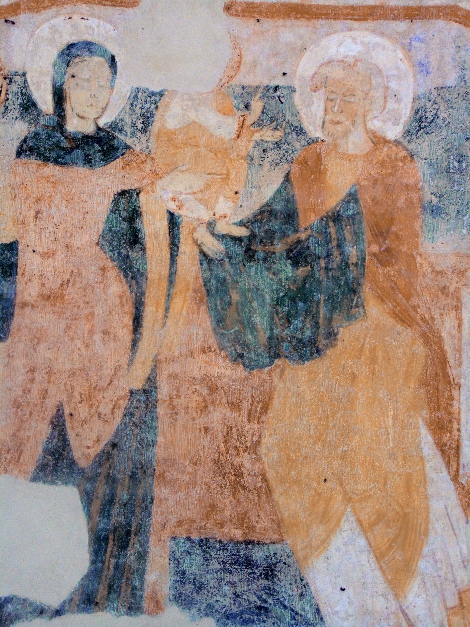 Prezentace, kaple Saint-Jean du Liget, Touraine od Unknown artist