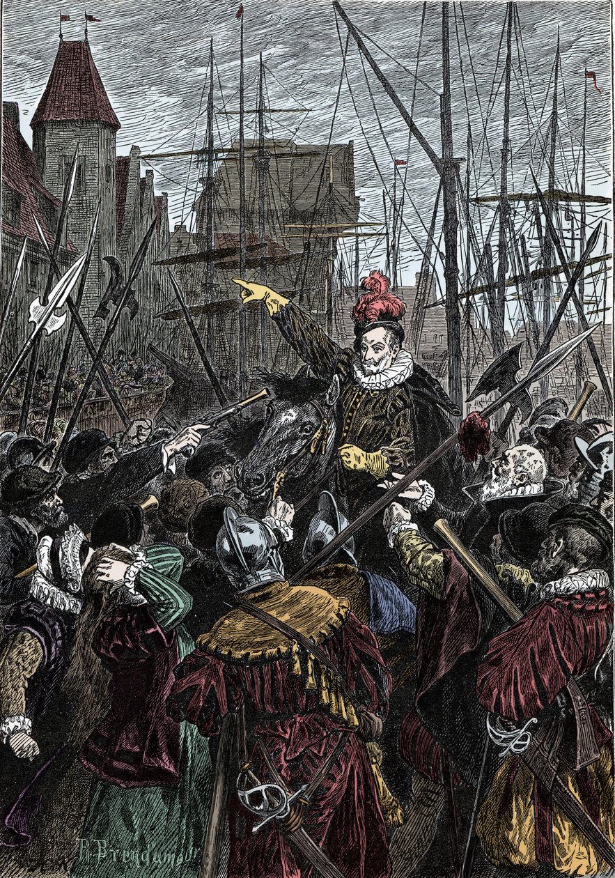 Princ Oranžský v Toulouse - Princ William III z Orange Nassau (1650-1702), král Anglie v Toulouse (Francie) od Unknown artist