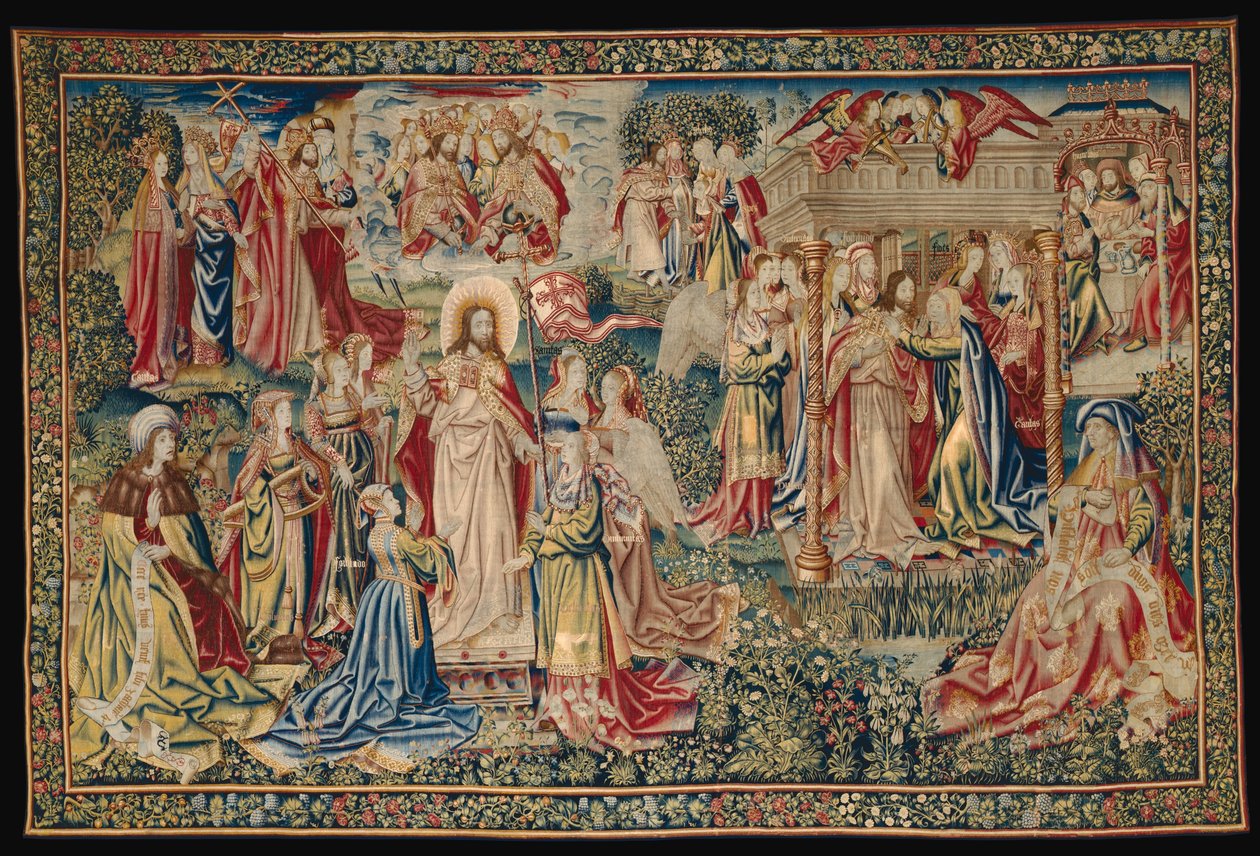 Vzkříšení z Alegorie vykoupení člověka od Unknown artist