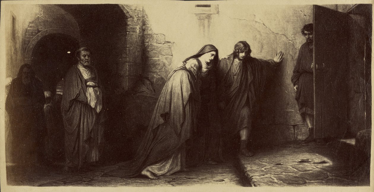 [Návrat z Golgoty, Paul Delaroche] od Unknown artist