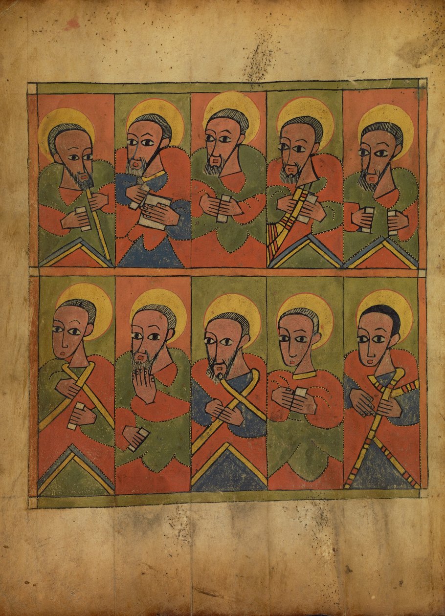 Dvaasedmdesát učedníků od Unknown artist